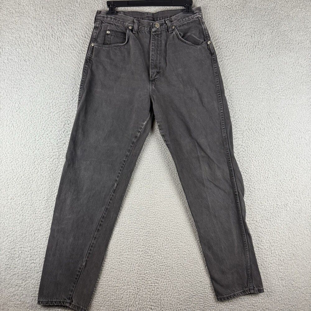 Wrangler Men’s Black Jeans 32x32 (measured 31x29.5) 97602CB Vintage Made USA